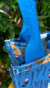 Tas Botol 2 liter Motif Kelinci Biru Waterproof