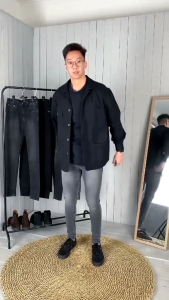Slimfit Mens Jeans Denim long pant Kain getah Strechable Pakai Selesa (28-38)