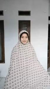 Mukena Naomi 2 in 1 Bahan Rayon Premium Mukena Dewasa Couple Dan Anak