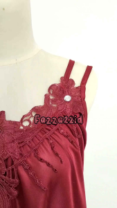 fazza22id Setelan pendek tali dua size jumbo / Stelan lingerie wanita PY 354 bahan Poly Spandek