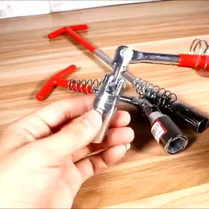 Kunci Busi T Fleksibel 8 inch 14mm 16mm 21mm Kunci T Mobil Motor