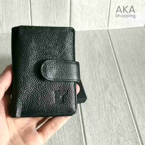 [DK DKK] Dompet Kartu Album CardHolder ATM Bahan Kulit Sapi