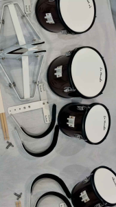 La Marcha Double Duo 2 pc Marching Snare drum with harness (8" and 10")