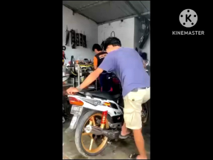 Knalpot Fizr F1zr Force One Full Chrome Standar Racing Original ARF Muffler