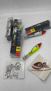 STARLIT SQUID JIG SJ-DEEP SINKER LUMINOUS FISHING LURE CANDAT SOTONG PEMBERAT SQUID TENGGELAM 11cm~75g/12cm~95g