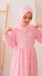 GAMIS USHNA LABELLA TERBARU CANTIK ANGGUN 5-10 TAHUN