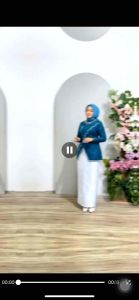 Kebaya Modern-stelan kebaya dengan ROK LILIT Wanita Kondangan Pesta Payet Mewah Elegan Kebaya WisudaHantaranAtasan wanita