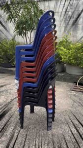 Made in Thailand รถเข็นเก้าอี้พลาสติก 2ล้อ สามารถขนเก้าอี้พลาสติกที่ซ้อนกันได้ถึง 10-20 ตัว