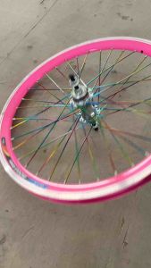 Vành xe đạp trẻ em 20 inch nhôm 2 lớp chắc chắn cân sẵn