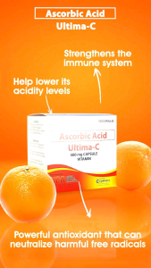 ULTIMA C VITAMINS PAMPATABA SODIUM ASCORBATE 100 Capsules For Kids And Adults