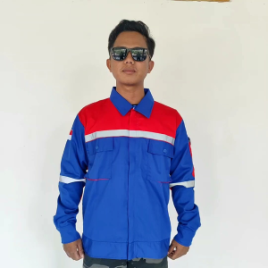 WEARPACK SAFETY SERAGAM KERJA ATASAN WARNA ABU HITAM