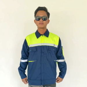 WEARPACK SAFETY SERAGAM KERJA ATASAN WARNA DONGKER STABILO