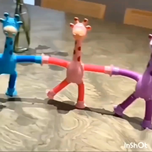 Mainan Edukasi Jerapah Tarik Menyala Lampu