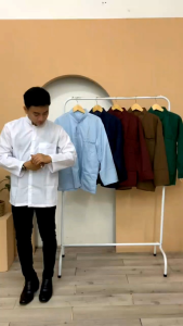 Baju Koko Habaib Polos Lengan Panjang Baju Koko Haibah