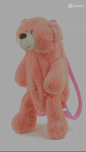 Tas Ransel Desain Keren: Tas Ransel Bulu Beruang & Tas Ransel Berkualitas Tinggi