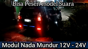 Modul Mundur 12-24 volt Suara bisa request