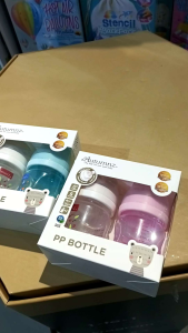 AUTUMNZ PP WIDE NECK BOTTLE 4oz/120ml ASSORTED TWIN PACK