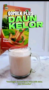 SUSU GOMILK SUSU KAMBING ETAWA PLUS DAUN KELOR