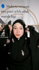 Mukena Terusan Rayon Fajrina Matahari Bordir Jumbo