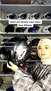 Helm double visor baru murah Realpic amanah Terlaris