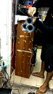 PA แตรลมไฟฟ้า 3ปาก 12v.ดังมากๆ (แบบไม่ต้องใช้ถังลม) ดังเพราะ สินค้าขายดี