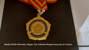 Medali Custom Akrilik Medali Wisuda Graduation Medali Kejuaraan