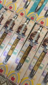 Christmas Gift Christmas giveaways Personalized Engraved Pen Bamboo Pen Personalized