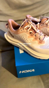 Sepatu Hoka One One Kawana 2 Vanilla Sandstone Olahraga Running Sneakers