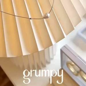 grumpy jelly fish necklace