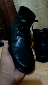 sepatu pdh kulit sapi asli sepatu dinas kerja security