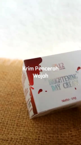 BRIGHTENING CREAM SR12 (siang - malam) / Krim Pencerah Wajah Untuk Flek Hitam Bekas Jerawat Dan Wajah Kusam
