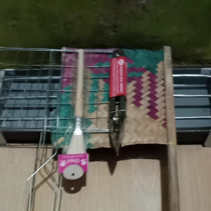 panggang sate trbuat dri logam plt besi kalerbon