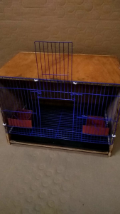 Kandang ternak kenari/murai/merpati/prukutut dll ukuran p48 L30 T37 cm