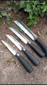 4Pcs pisau bajapisau dagingpisau buah dan sayur super tajam bahan baja