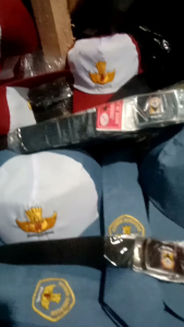 SABUK PRAMUKA BESAR KECIL MINIMAL ORDER 12 PCS(1 LUSIN)PANJNG 90/85 CM/LEBAR 35/25