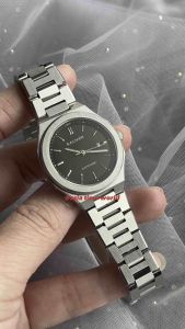 [Original] 8196L SS-4 Balmer Elegance Sapphire Womens Watch with Black Dial and Silver Stainless Steel Bracelet | Official Warranty