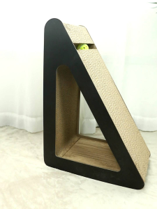 【SG]🚚 Triangle Cat Scratch Board Cat Nest Integrated Cat Scratch Board Vertical Cat Toy