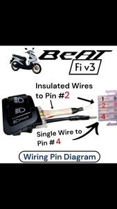 Dimmer Switch Passing for Honda Beat Fi v3 ONLY
