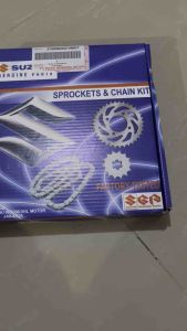 GEAR SET + RANTAI SUZUKI SATRIA FU 150 NEW 2013 KE ATAS SUZUKI SMASH HIGH QUALITY PRODUCT SGP