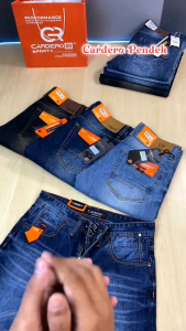 Celana Jeans Pendek Louis Martine 100% Denim Cowok Terbaru