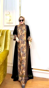 27gadih gamis viral kekinian 2025 elegan motif chic elegan terbaru edisi set adelia the only amore by ruby