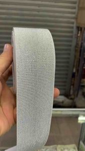 THUN TRANG TRÍ MÀU TRẮNG CÓ KIM TUYẾN RỘNG 5CM