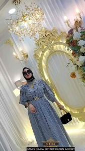 READY SHR MAXI DRESS DINDA TERBARU CANTIK