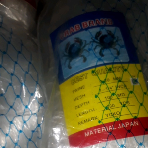 JARING IKAN SENAR(0.20mm)x(100MD X100YDS)(LUBANG INCH TINGGAL PILIH)YOKO MATA BERDIRI