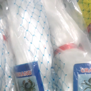 JARING IKAN yoko mata berdiri 0.12mm 100MD 100YDS LUBANG INCH TINGGAL PILIH