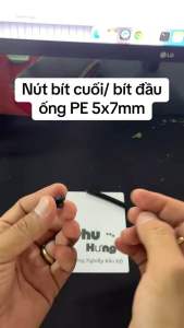 [Giá Rẻ] 500-1000 Cái Bịt Cuối Ống Bít Đầu Ống LDPE 5x7mm Ngăn Nước - Nông Nghiệp Bảo Hộ Phú Hưng