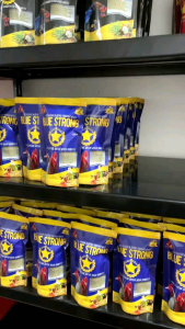 jamu ayam juara BLUE STRONG untuk memaksimalkan stamina - memperpanjang nafas ayam - memaksimaljan stamina otot kuat & merah merona