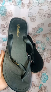 Sandal jepit jelly cewe dewasa Glanzton tinggi