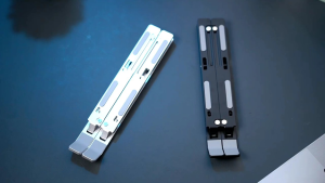 MC Laptop Stand Lipat Riser Foldable Adjustable Aluminium - N3 - Silver