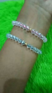 gelang Ceko bening Mrican 0 1 gram